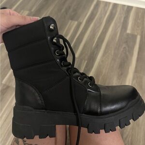 Marc Fisher combat boots